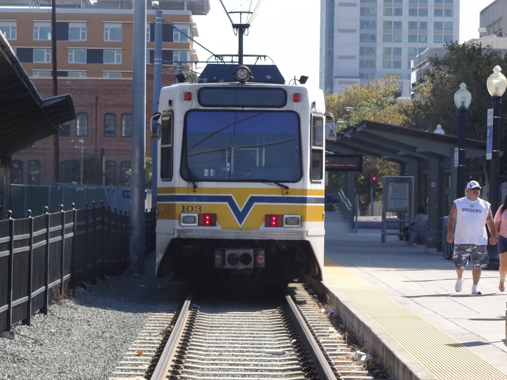 Sacramento Regional Transit 103 Sacramento Valley I Street AMTRAK