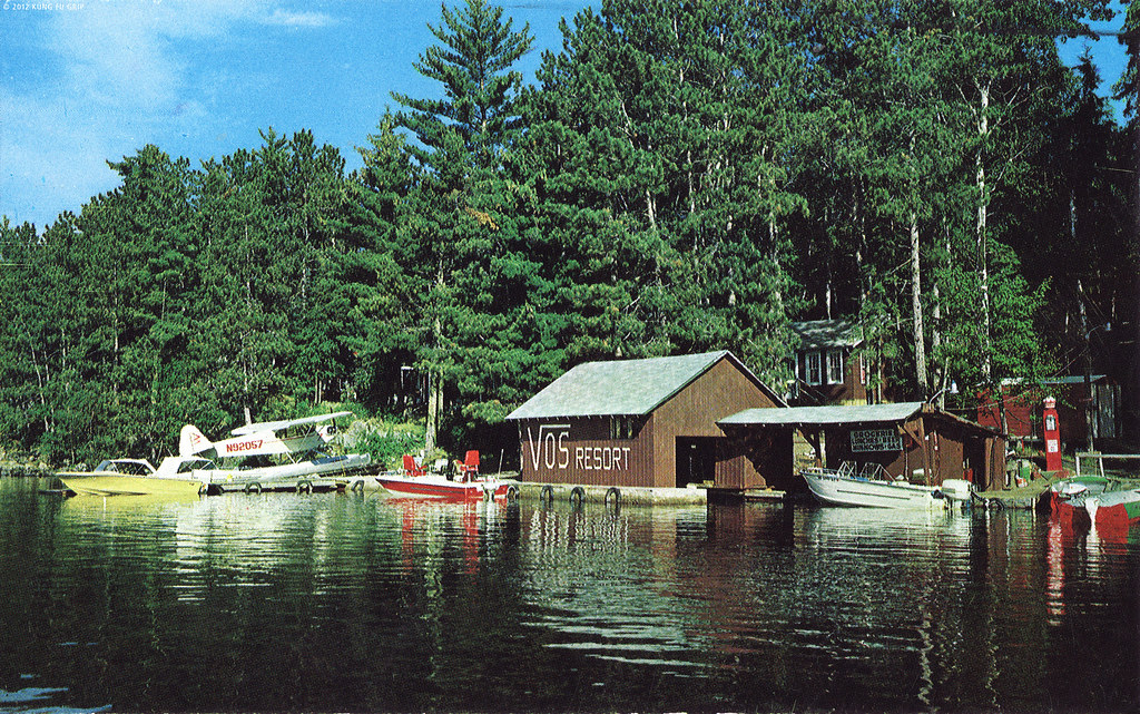 Vos Resort on Lake Vermilion Cook, Minnesota Vic Ziolkowski Flickr