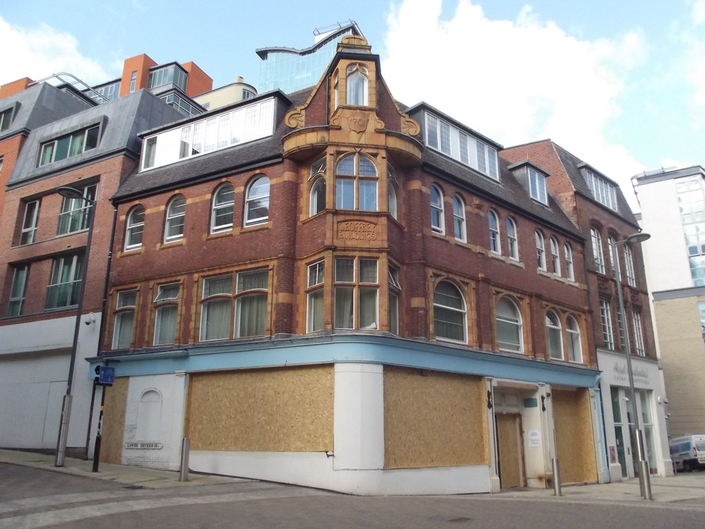 Geoffrey Buildings, John Bright Street On a quiet John Bri… Flickr