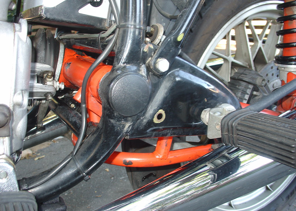 Rear reinforced swing arm tester099 Flickr