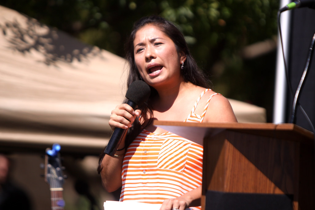 Dulce Matuz Dulce Matuz speaking at a rally at Arizona Sta… Flickr