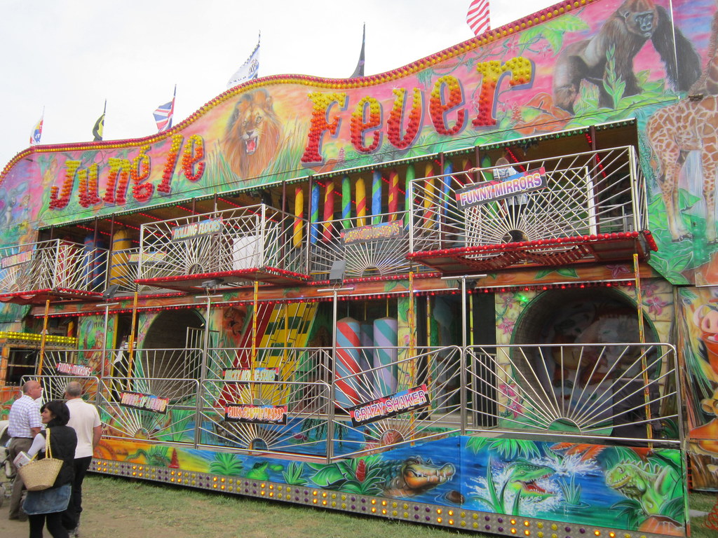 Alan Heal 'Jungle Fever' Fun house Great Dorset Steam Fair… Flickr