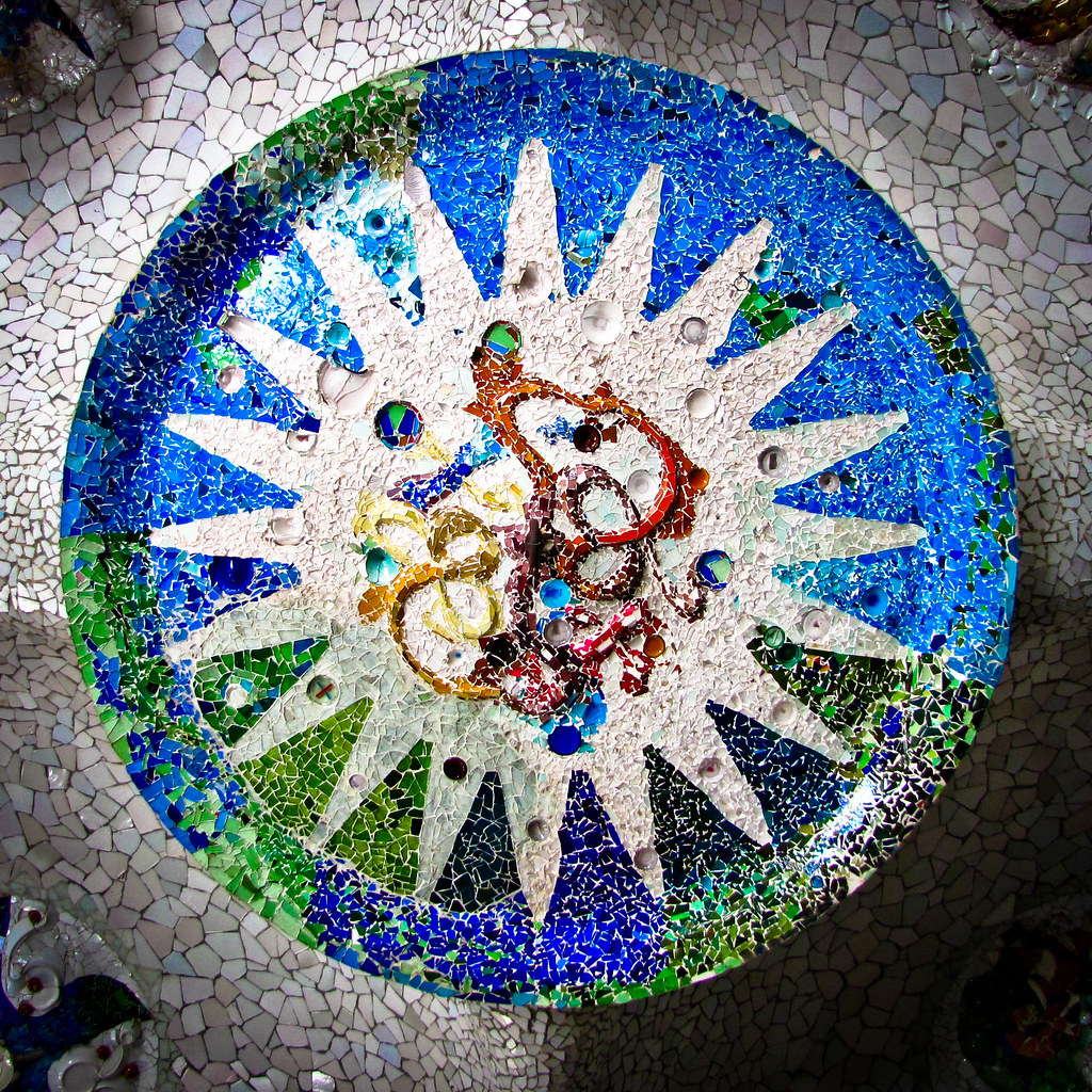 At Park Guell Babak Fakhamzadeh Flickr
