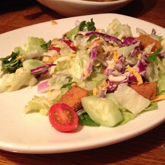 House Salad Outback Steakhouse Spotted on Foodspotting Flickr