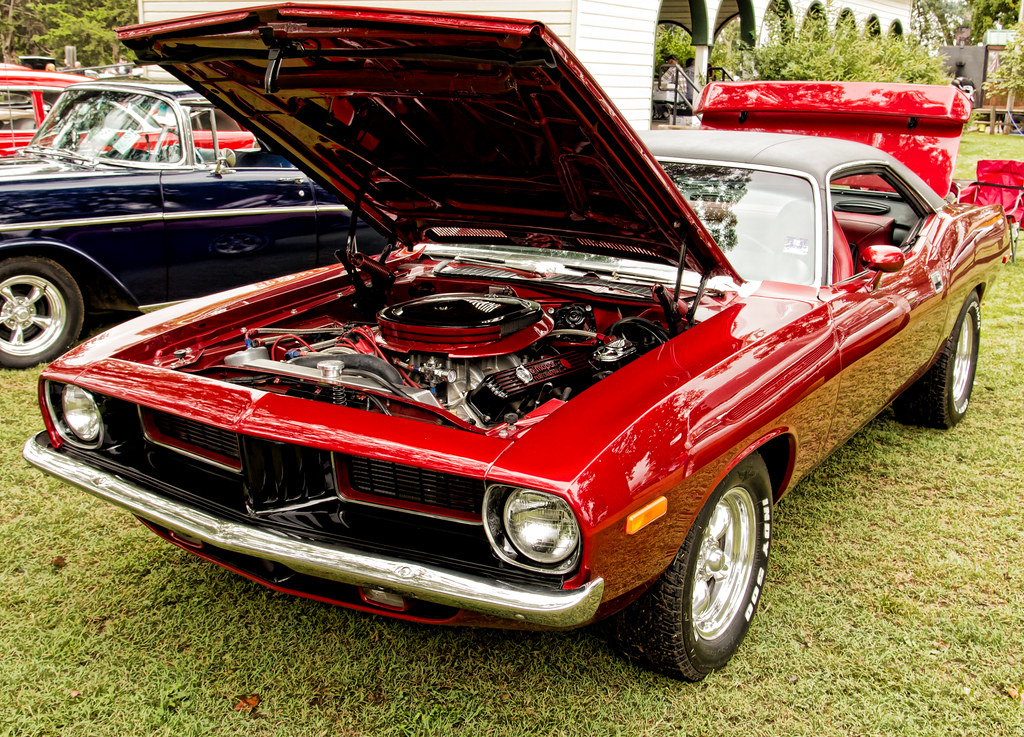Mopar 440 Cuda Guthrie Car Show. Guthrie, OK. Kool Cats Photography