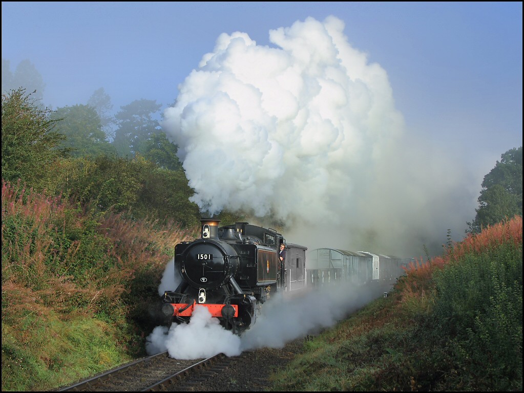 Oldbury 1501 (9.08 BridgnorthBewdley freight) 22/09/12. Flickr