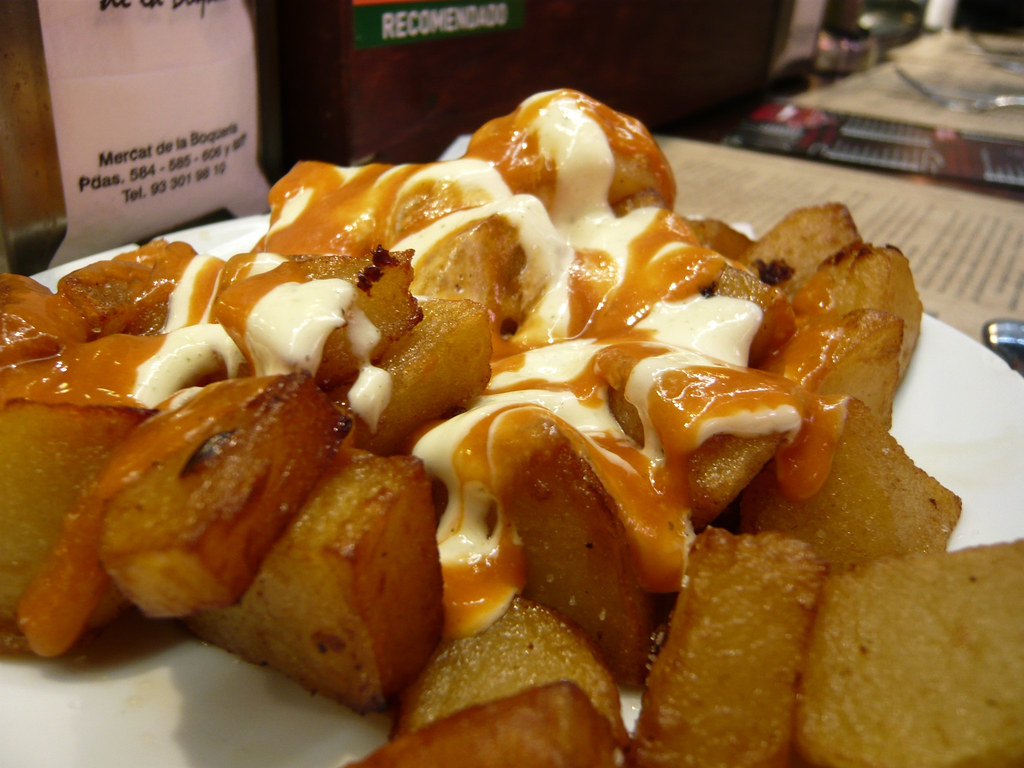 Patatas bravas By far the best patatas bravas I've ever ha