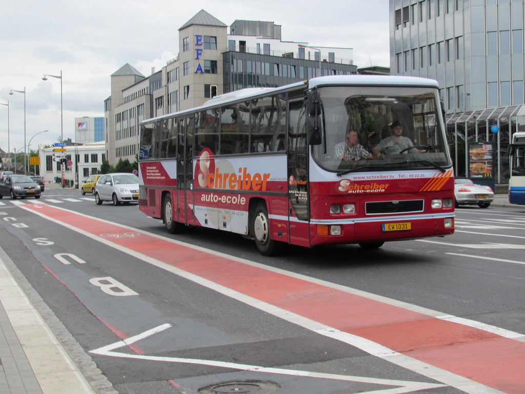 Schreiber bus Luxembourg station a photo on Flickriver
