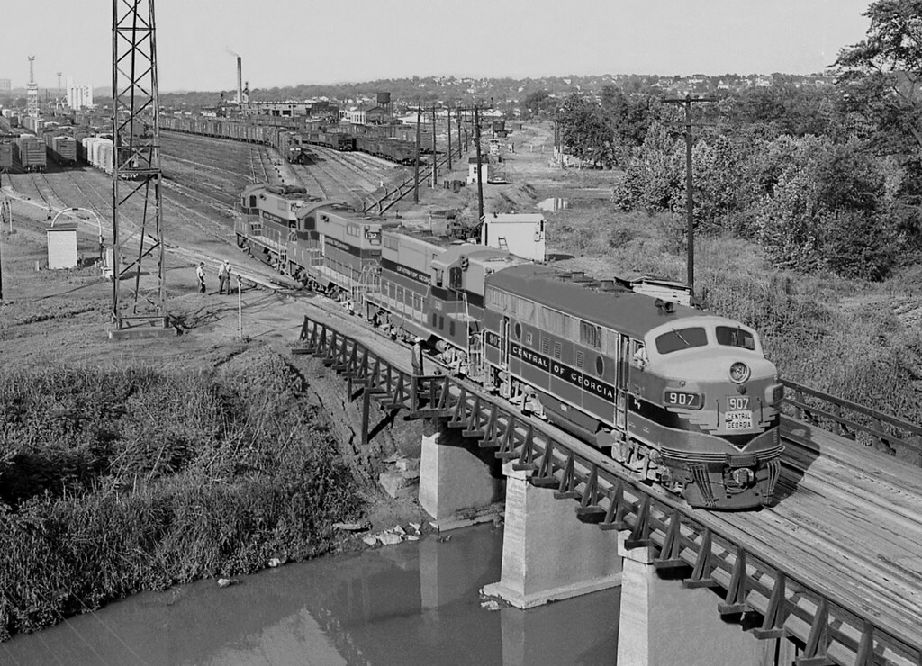 CG, Birmingham, Alabama, 1955 Central of Railway f… Flickr
