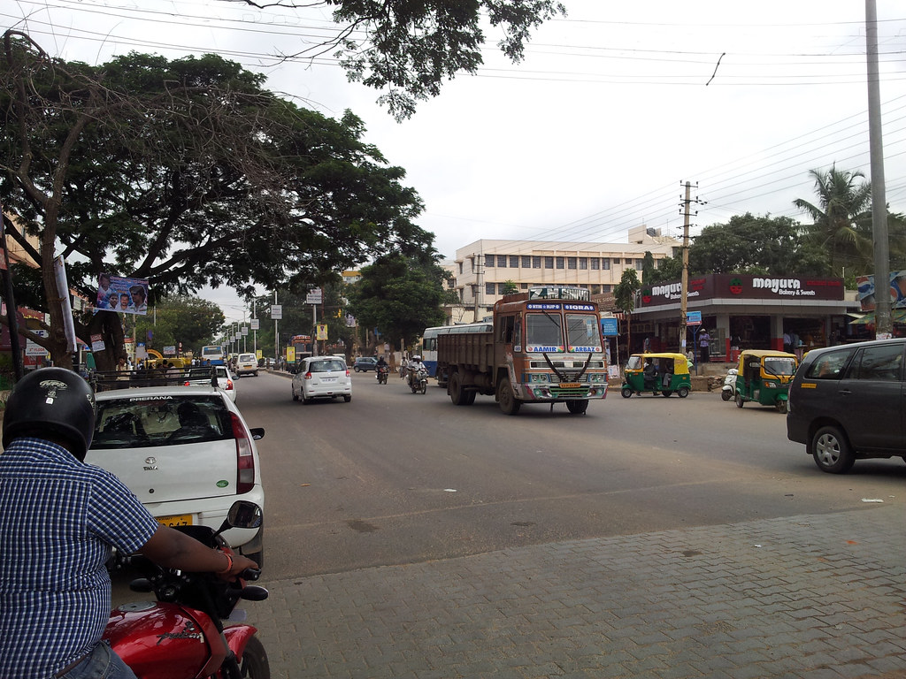 Whitefield town Centre of Whitefield town little_ram Flickr