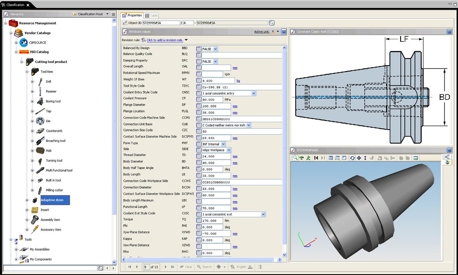 Siemens Sandvik Coromant Standardized Tool Catalog Flickr
