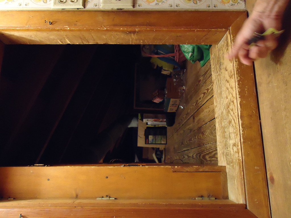 Lindsdale weird cubby hole into crawl space cobiee Flickr