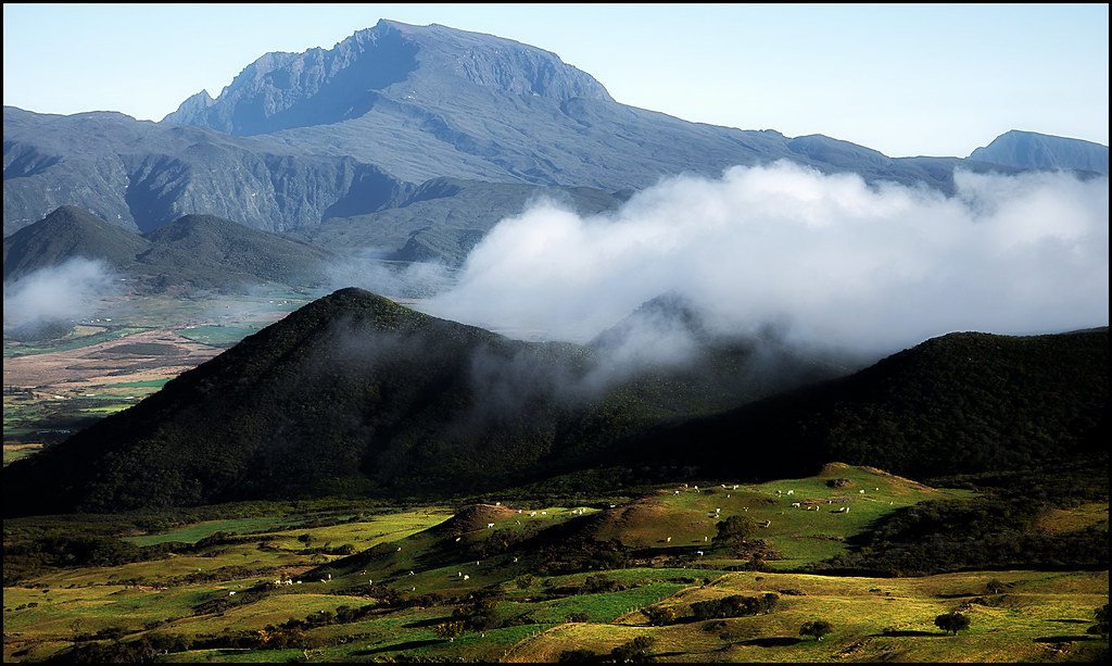 Piton des Neiges et Plaine des Cafres. Île de la Réunion. jean