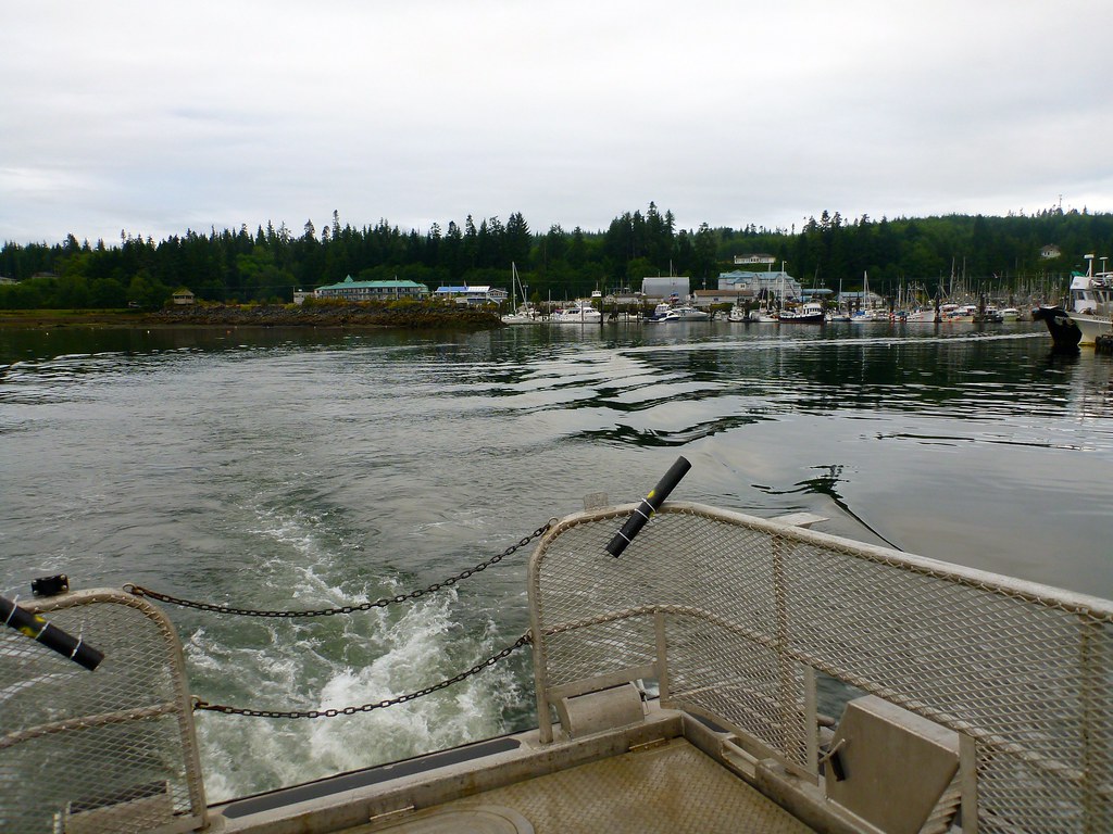 water taxi departing Port Hardy, BC Rick McCharles Flickr