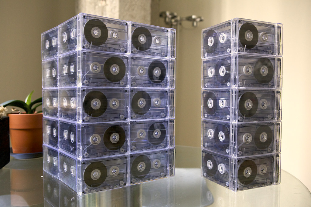 Cassette Tape Lamps 1x5, 2x5 A personal web project resul… Flickr