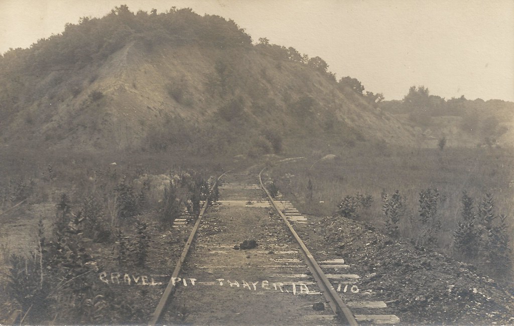 Thayer, Iowa, CBQ, Burlington Route, Railroad Track, Grave… Flickr