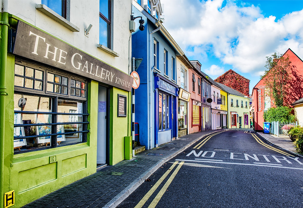 Main Street, Kinsale, Ireland A section of Main Street, in… Flickr