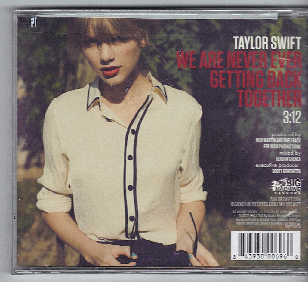 Taylor Swift's 'We Are Never Ever Getting Back Together' Video Debuts, But Sheds No Light On Identity Of Mysterious Cad - New York Daily News Taylor Swift - We Are Never Ever Getting Back Together (Wa… | Flickr