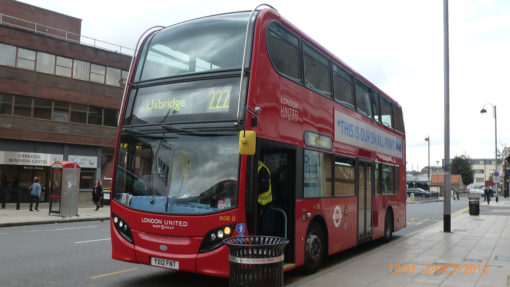 P1050144 ADE12 YX12 FNT at Uxbridge Station Bakers Road Ux… Flickr