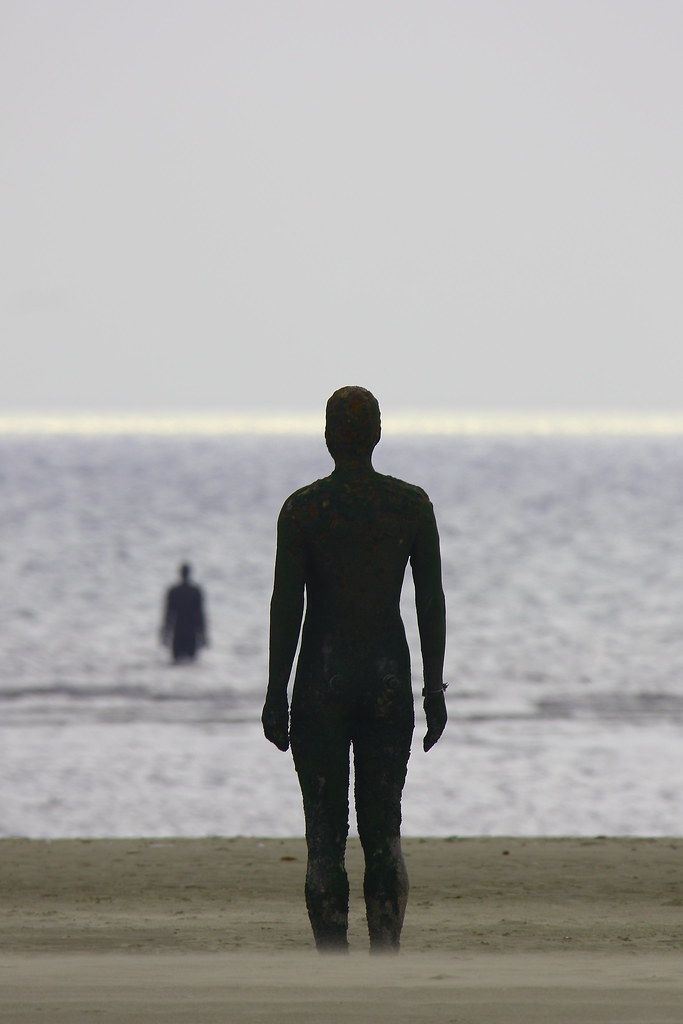 Gormley Statues Crosby Beach Alan Ward Wirral Flickr