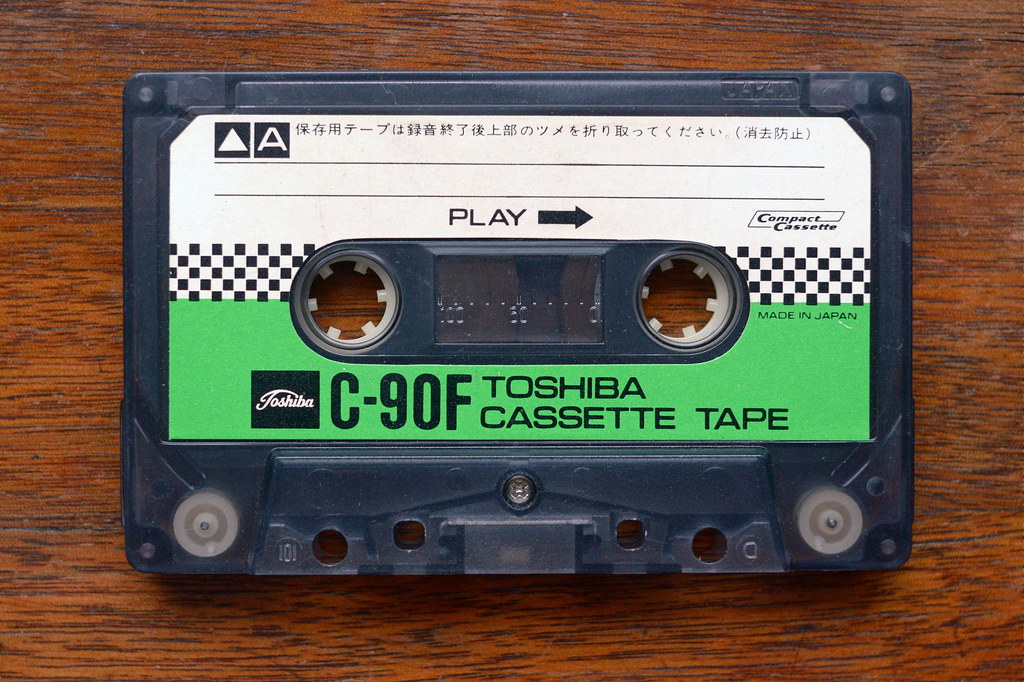 C90F Toshiba Cassette Tape Vintage Japanese cassette tape… Flickr