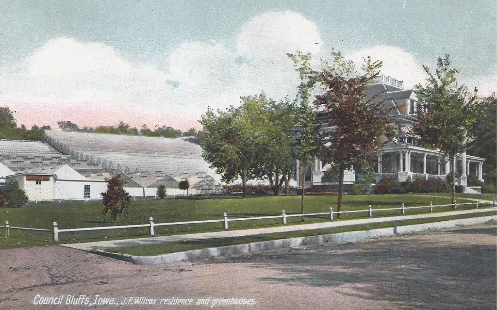 Council Bluffs, Iowa, Greenhouses, J. Willcox Residence, Home a photo