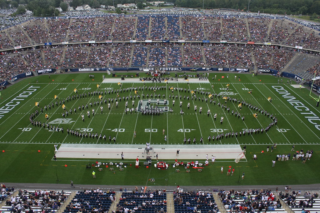 UConn vs. NC State UConn Marching Band Flickr