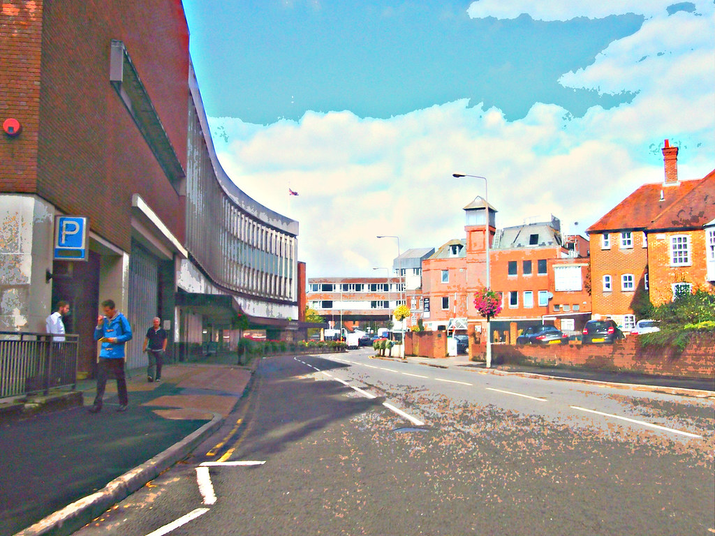 the curves of Guildford.. Debenhams Shalford Road, Guild… Flickr