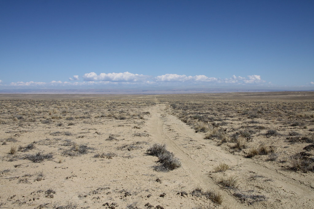 Desert Road, Shiprock, Navajo Indian Reservation, New Mexi… Flickr