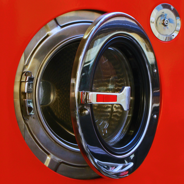 Experiment with reflections in the laundromat Rising the c… Flickr