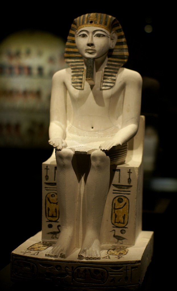 Kultstatue Amenophis I. (cult statue Amenhotep I.) Flickr