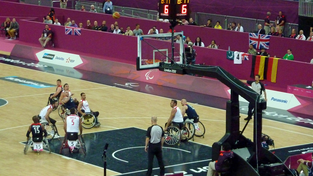 Wheelchair basketball, by royal appointment Prince Edward,… Flickr