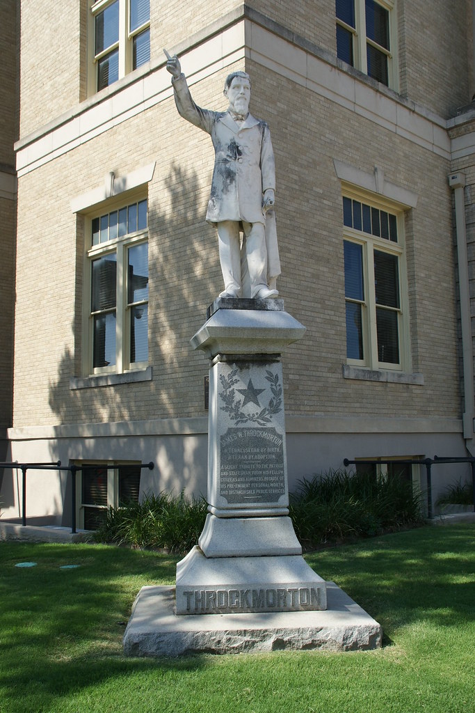 Statue James W. Throckmorton McKinney, Texas Collin Co… Flickr
