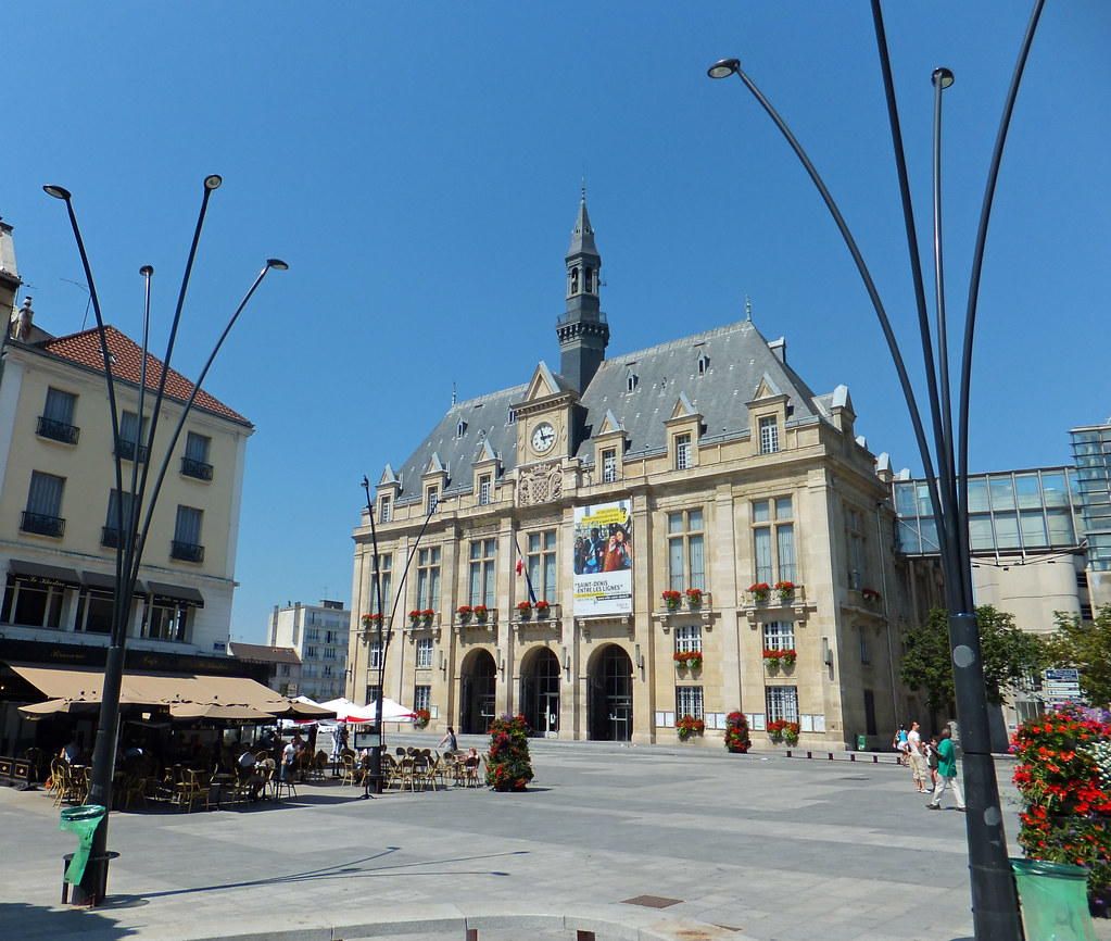 L’Hôtel de ville, SaintDenis, Paris France A beautiful bu… Flickr