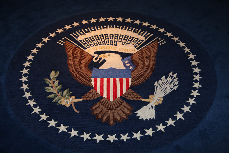Presidential Seal Rug Presidential Seal in the Oval Office… Flickr