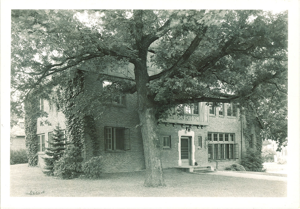 Phi Gamma Delta house, The University of Iowa, 1950s? Flickr