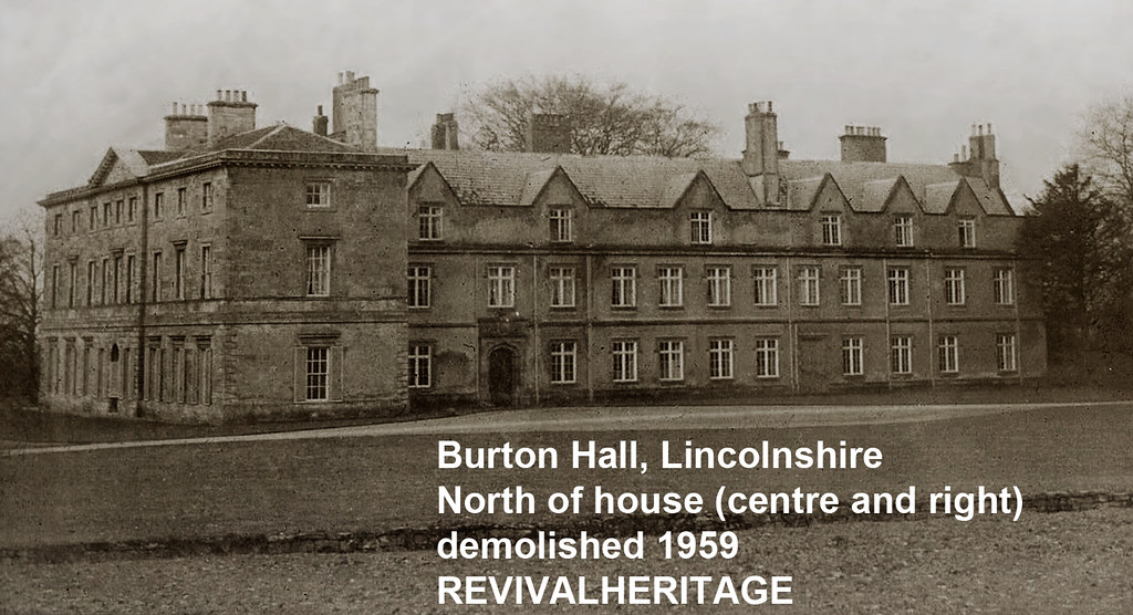 Burton Hall REVIVALHERITAGE Burton Hall Lincolnshire. The … Flickr