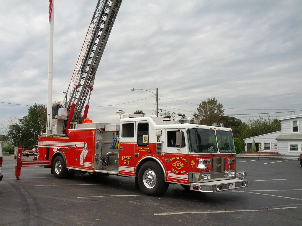 GarrettfordDrexel Hill Fire Company Ladder 20 1997/2007 S… Flickr