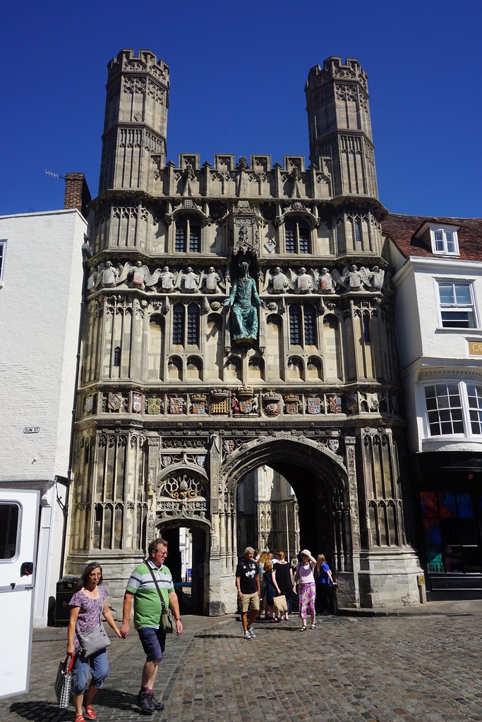 Entrance to Canterbury Cathedral Canterbury, Kent Flickr