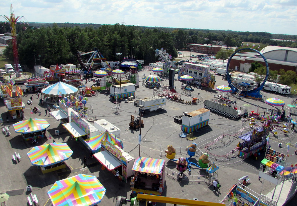 2016 Cumberland County Fair Aerial View. Mark Flickr