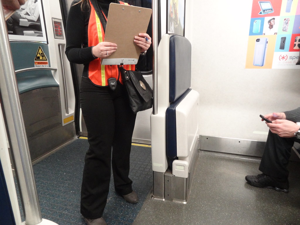 Survey Taker on the Long Island Rail Road Martin Lewison Flickr