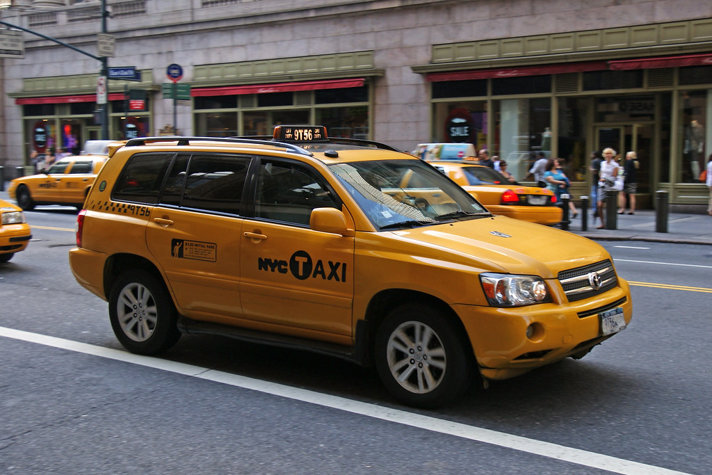 NYC Taxi Toyota Highlander New York City Taxi Ray Kippig Flickr