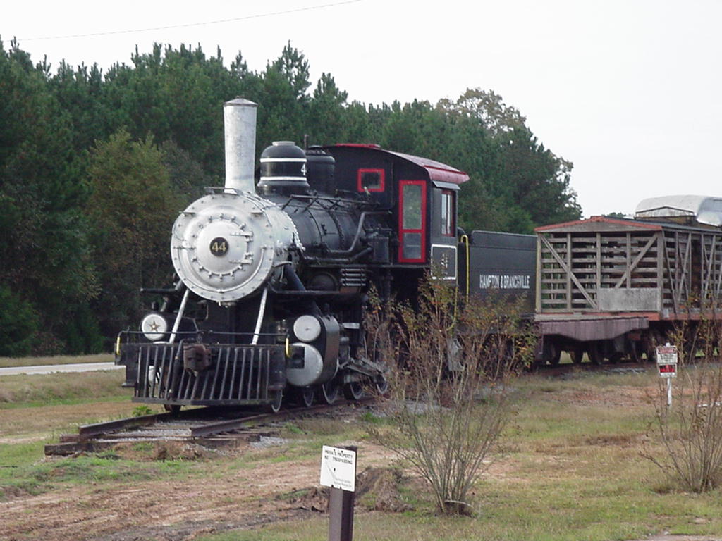 Hampton and Branchville Railroad 44 Seems to be the old g… Flickr