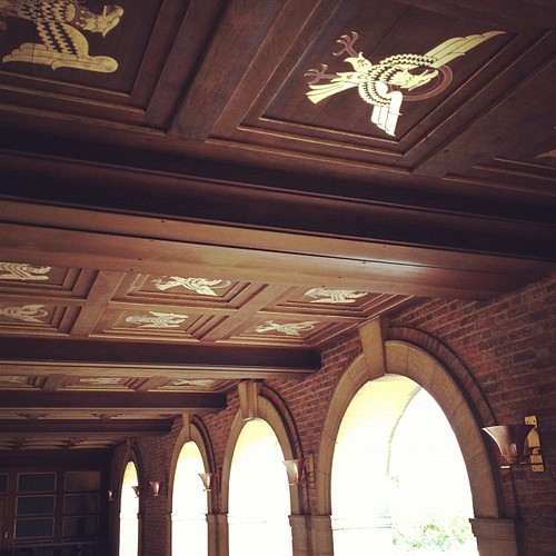 Gold Leaf Eagles and Polished Brass Handbell Light Fixture… Flickr