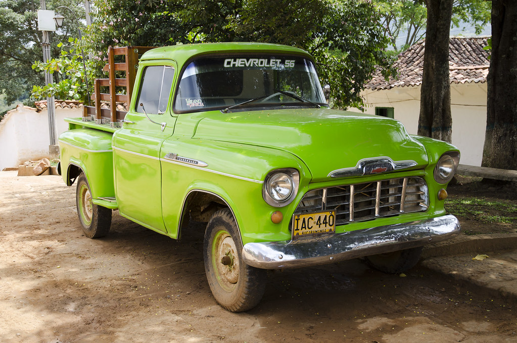 Un vecchio furgoncino Chevrolet Matias Recondo Flickr
