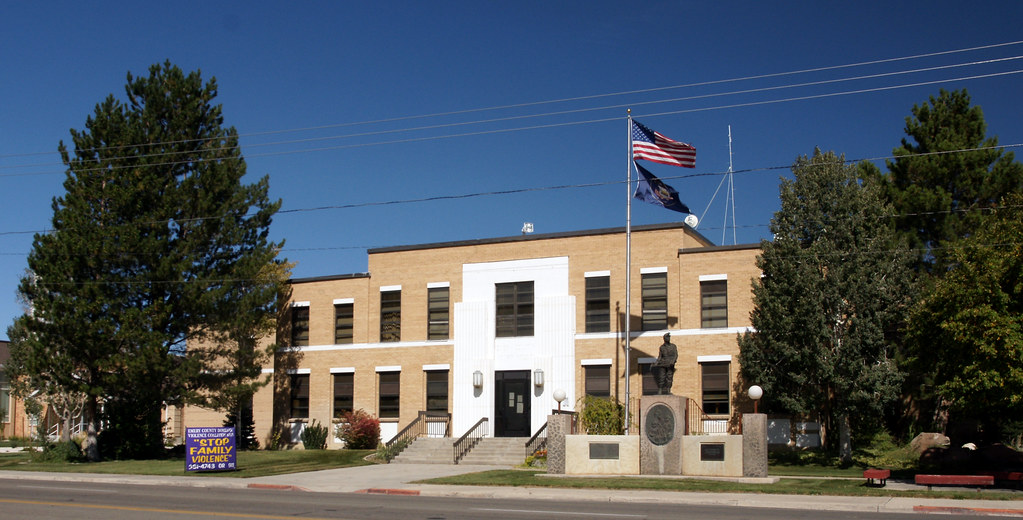 Emery County Courthouse Castle Dale, Utah 1940 Art Deco Flickr