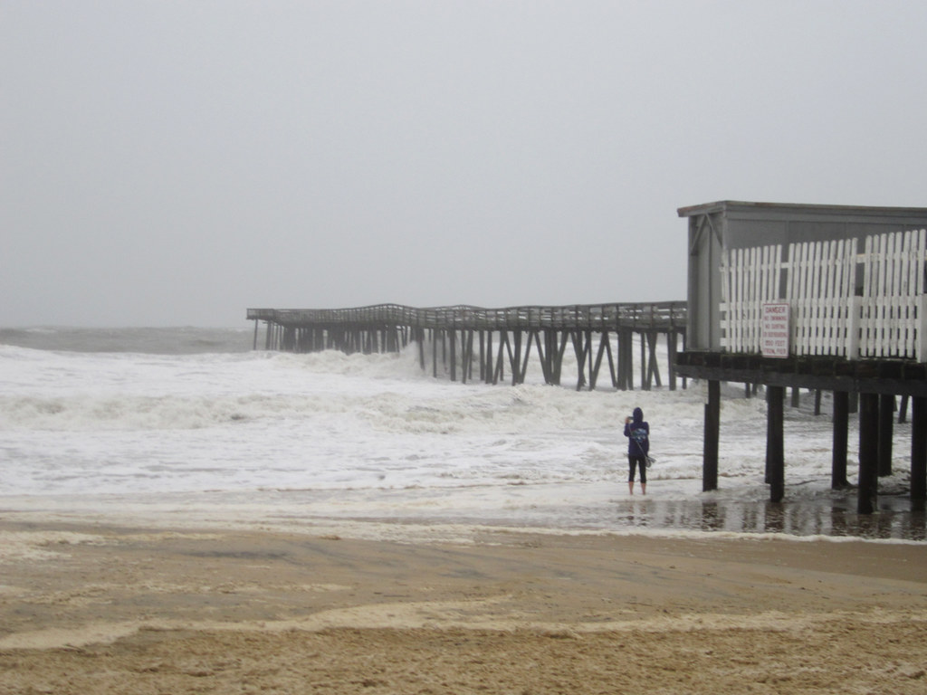 VA Beach Hurricane Sandy Approaching 2012 A person taking … Flickr
