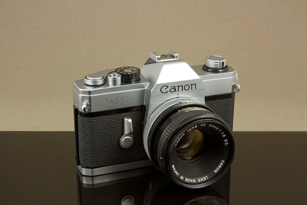 Canon TX The Canon TX, introduced in early 1975, was simil… Flickr