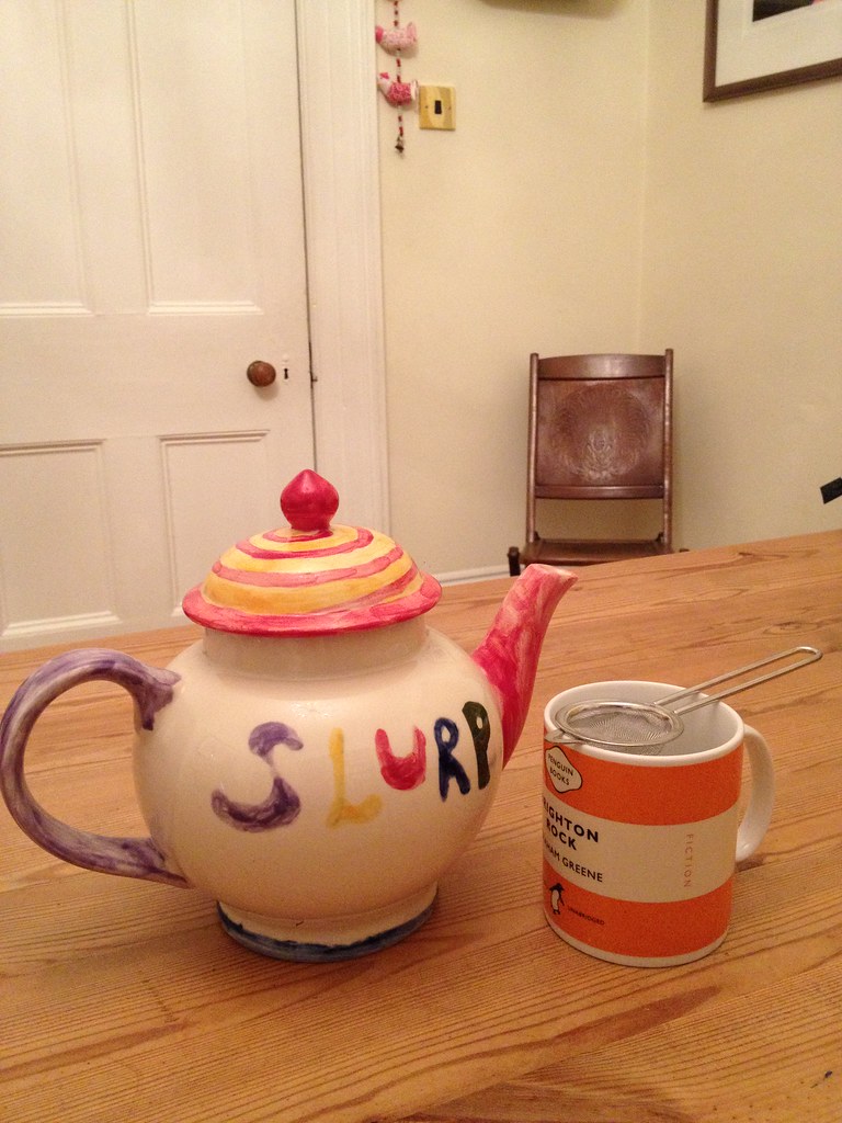 First cup of tea this year. greenape Flickr