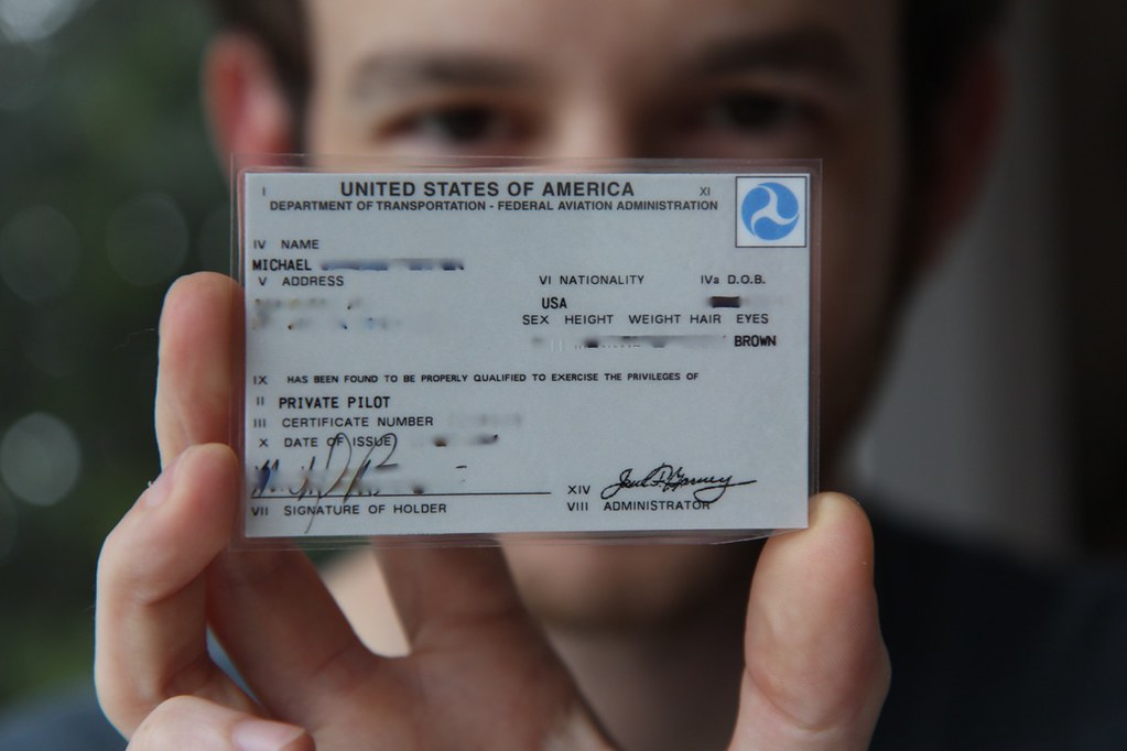 Private Pilots License October 11, 2001, I passed my Priva… Flickr